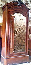 french antique baroque style armoire